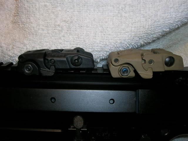 MAGPUL MBUS  COMPARED TO MAPGPUL GENERATION II MBUS